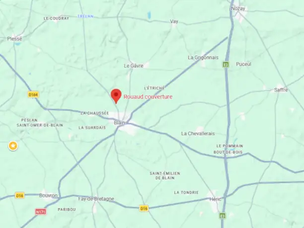 Autour de Moi à Blain, Le Gavre La Chevallerais et Fay de Bretagne, nos couvreurs interviennent