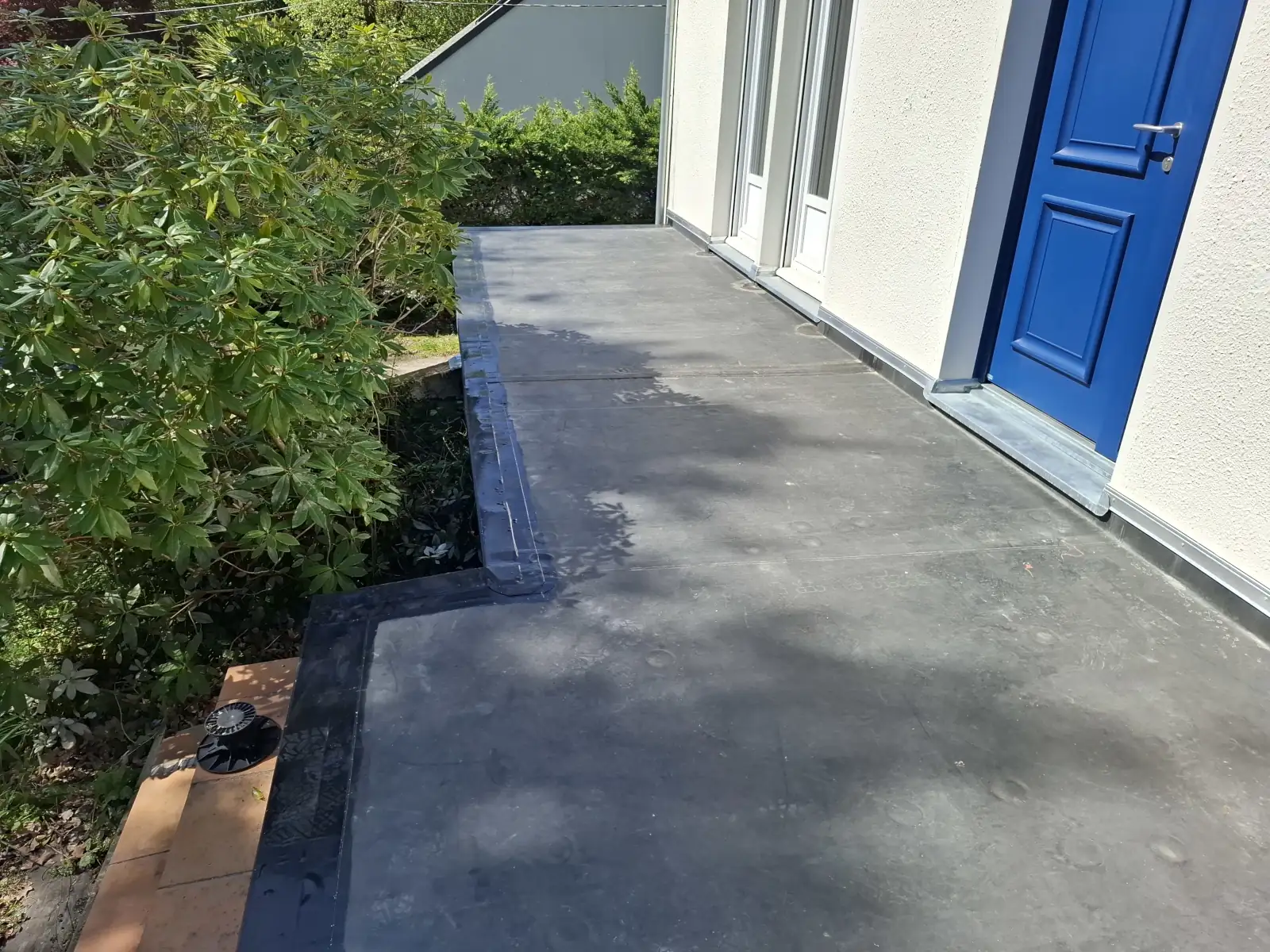 Toit plat, toiture terrasse, rénovation de l'étanchéité par votre artisan couvreur au Gâvre et autour de moi